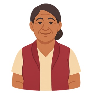 Doña Rosa, la orientadora que guía el asistente de voz